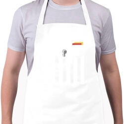 printfashion Bíró jelmez - Kötény - Fehér (12654804)