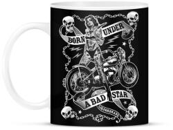 printfashion born under a bad star - Bögre - Fekete (4872913)