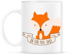 printfashion Oh for fox sakee - Bögre - Fehér (5122706)