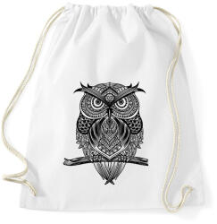 printfashion bagoly - Sportzsák, Tornazsák - Fehér (7648679)