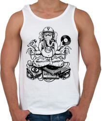 printfashion ganesha dj - Férfi atléta - Fehér (16659354)