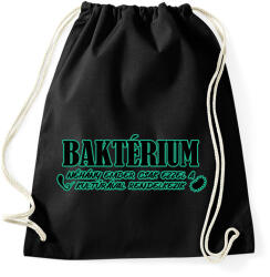 printfashion Baktérium - Sportzsák, Tornazsák - Fekete (11944866)