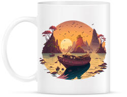 printfashion Tájkép - Bögre - Fehér (14821208)