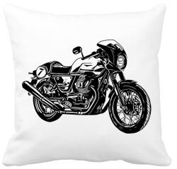 printfashion motor - Párnahuzat, Díszpárnahuzat - Fehér (8308892)