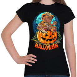 printfashion halloween - Női póló - Fekete (14187475)