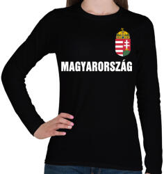 printfashion Magyarország 2021 - Női hosszú ujjú póló - Fekete (4997562)