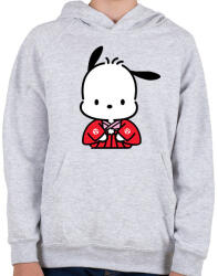 printfashion pochacco - Gyerek kapucnis pulóver - Sport szürke (14666938)