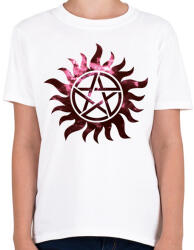 printfashion Supernatural (Odaát) - Gyerek póló - Fehér (16304692)