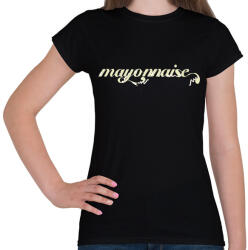 printfashion majonéz - Női póló - Fekete (14248664)