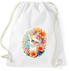 printfashion cat2 - Sportzsák, Tornazsák - Fehér (13557930)