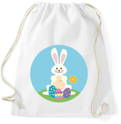 printfashion Húsvéti nyúl - Sportzsák, Tornazsák - Fehér (13172726)