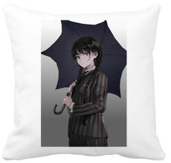 printfashion Wednesday anime - Párnahuzat, Díszpárnahuzat - Fehér (13035649)