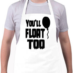 printfashion You'll float too! - Kötény - Fehér (4912538)