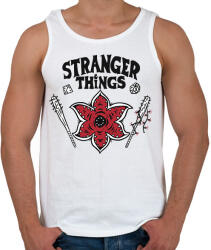 printfashion Stranger Things HELLFIRE CLUB - Férfi atléta - Fehér (7268760)