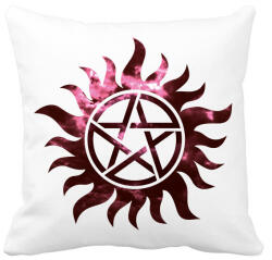 printfashion Supernatural (Odaát) - Párnahuzat, Díszpárnahuzat - Fehér (16304983)