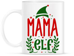 printfashion Mama elf - Bögre - Fehér (10756008)