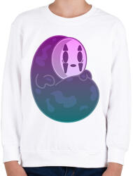 printfashion No-Face Spirit - Gyerek pulóver - Fehér (13479723)