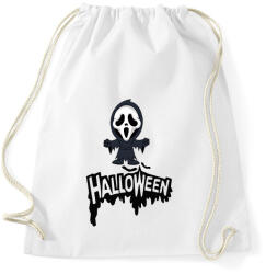 printfashion Halloween Scream - Sportzsák, Tornazsák - Fehér (1837658)