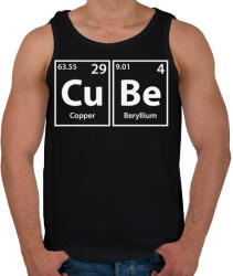 printfashion Cube - Férfi atléta - Fekete (2240907)