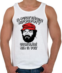 printfashion Bud Spencer 01 - Férfi atléta - Fehér (12962681)