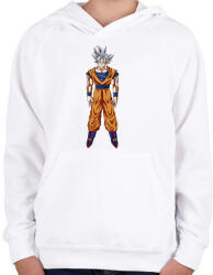 printfashion Dragon Ball - Gyerek kapucnis pulóver - Fehér (14991037)