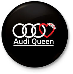 printfashion Audi Királynő - Kitűző, hűtőmágnes - Fekete (3100793)