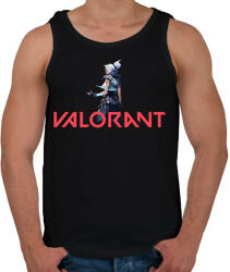 printfashion Valorant - Férfi atléta - Fekete (2502536)
