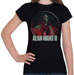 printfashion Alan Wake ll. - Női póló - Fekete (15794288)
