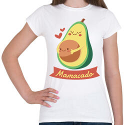 printfashion Kismama avokádó - Női póló - Fehér (14707816)