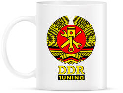 printfashion DDR NDK Műhely Tuning Címer (3 szín) - Bögre - Fehér (16195534)