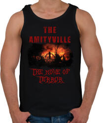 printfashion amityville home of terror - Férfi atléta - Fekete (2229447)