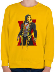 printfashion Fortnite Golden - Gyerek pulóver - Sárga (2001582)