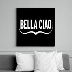printfashion Bella Ciao bajusz - Vászonkép - Fekete (6659320)