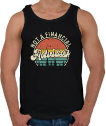 printfashion BITCOIN 4 EVER 72 - Férfi atléta - Fekete (6204850)