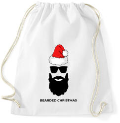 printfashion BEARDED CHRISTMAS - Sportzsák, Tornazsák - Fehér (10019819)