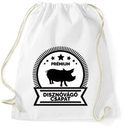 printfashion Prémium disznóvágók - Sportzsák, Tornazsák - Fehér (2150484)