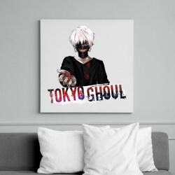 printfashion Tokyo Ghoul - Vászonkép - Fehér (6632361)