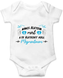 printfashion A te életedet kell megmentenem - Baba Body - Fehér (9126130)