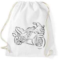 printfashion GSXF600 - Sportzsák, Tornazsák - Fehér (2903196)