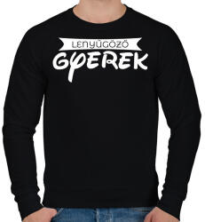 printfashion A büszkeség - Férfi pulóver - Fekete (2012587)