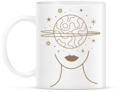 printfashion Mystic girl 3 - Bögre - Fehér (6278115)