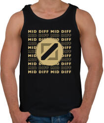 printfashion League of Legends - MID DIFF - Férfi atléta - Fekete (15860028)