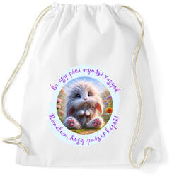 printfashion Puszi-nyuszi - Sportzsák, Tornazsák - Fehér (15847987)