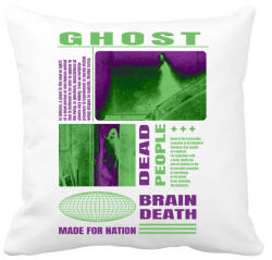 printfashion Ghost - Párnahuzat, Díszpárnahuzat - Fehér (14735664)