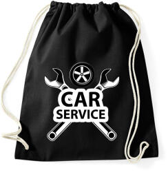 printfashion Car service - Sportzsák, Tornazsák - Fekete (6564091)