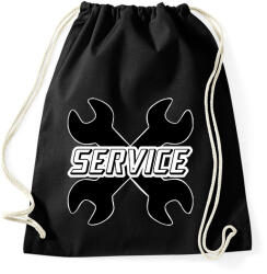 printfashion Service - Sportzsák, Tornazsák - Fekete (7039060)