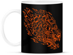 printfashion Tűzfarkas 2 - Bögre - Fekete (2379520)