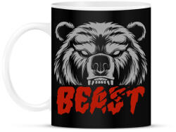 printfashion Beast - Bögre - Fekete (10593339)