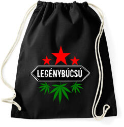 printfashion Legénybúcsú - Sportzsák, Tornazsák - Fekete (13570470)