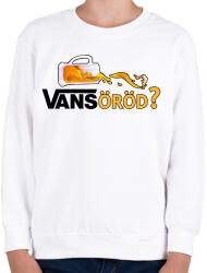 printfashion Vansöröd? - Gyerek pulóver - Fehér (14103003)